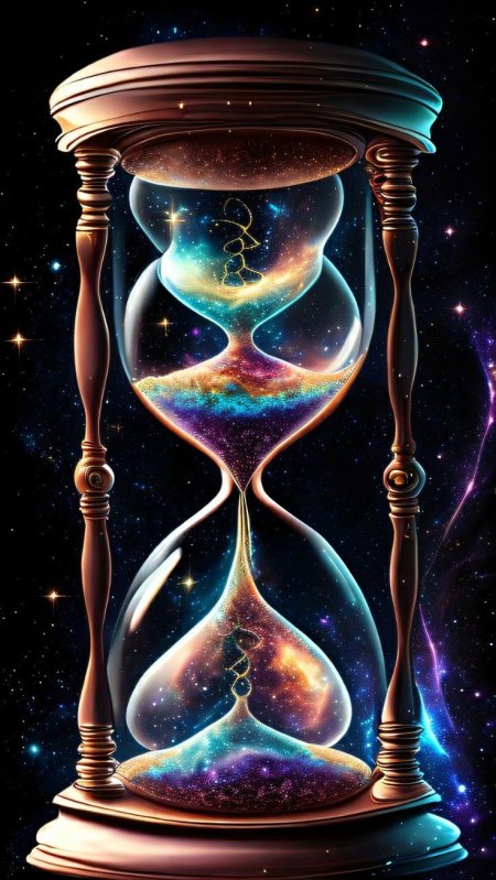 Картина песочные часы