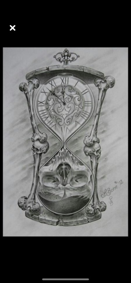 Мементо мори песочные часы