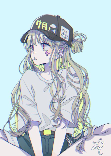 Рисунки девушек из аниме