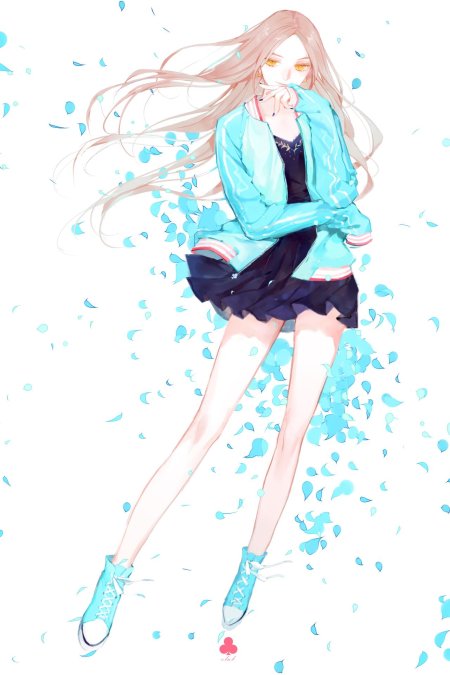 Аниме девушка модель