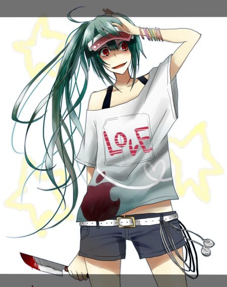 Аниме бунтарка пацанка