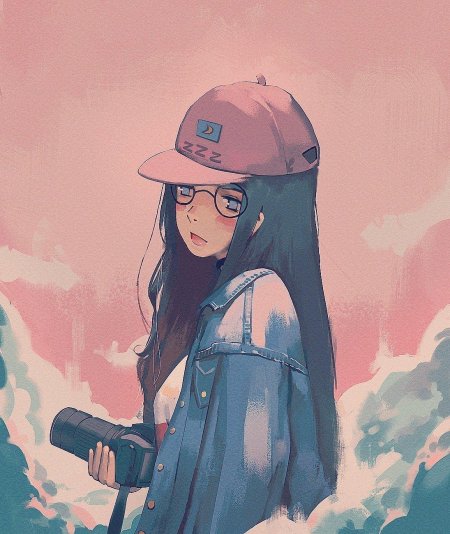 Аниме девушка крутая