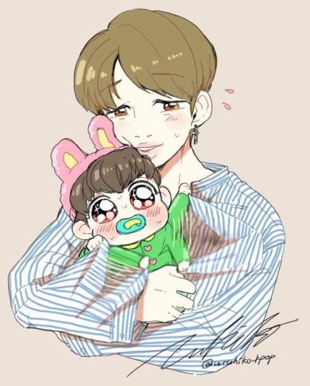 Бтс аниме чонгук