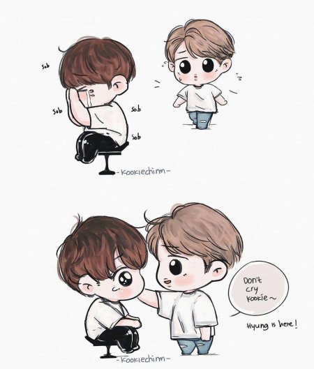 Bts чиби jikook