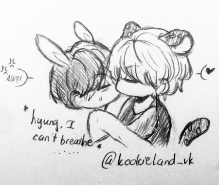 Рисунки яой bts