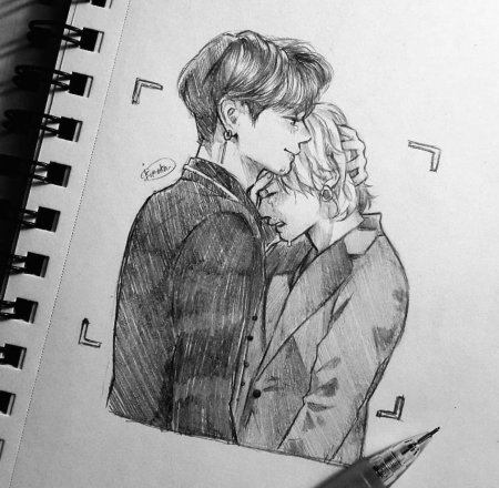 Скетчбук бтс