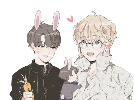 Bts vkook чиби