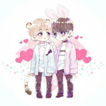 Бтс дети вигуков арт