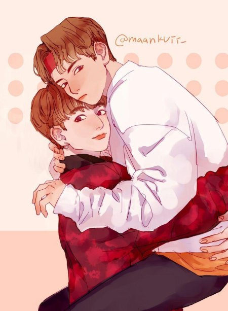 Бтс vkook art 18 +