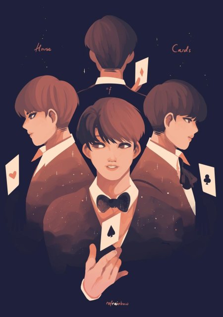 Карточный домик бтс