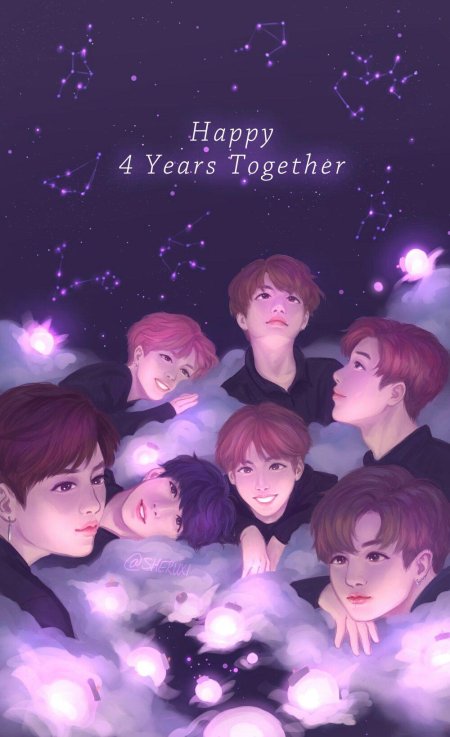 Bts art вместе