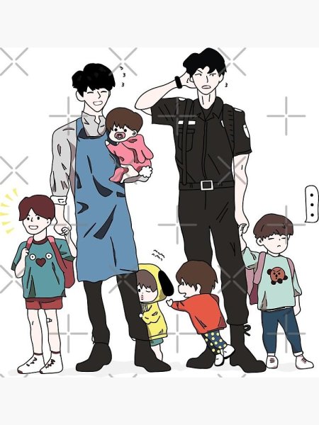 Бтс семья арт