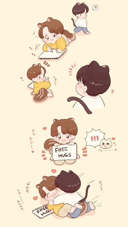 Юнсоки милые арты