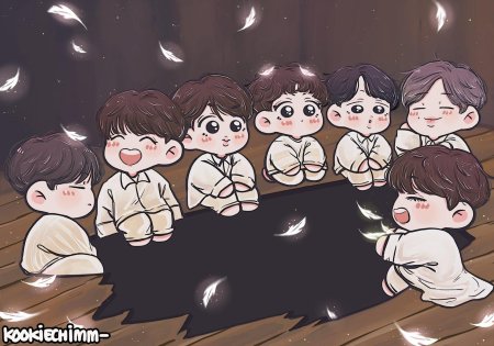 Bts and bt чиби джин