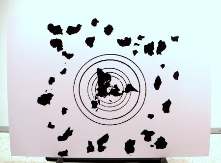 Карта плоской земли 1907 года