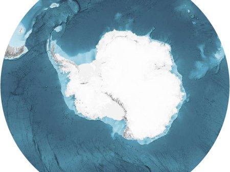 Антарктида на карте