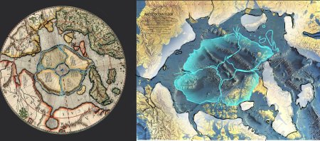 Карта гипербореи