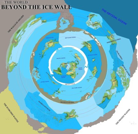 The world beyond ice wall