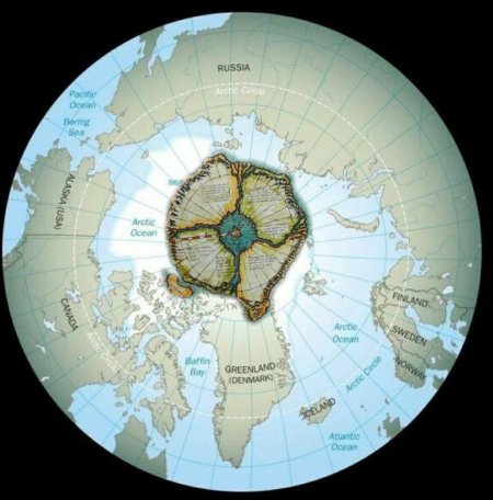 Атлас меркатора антарктида