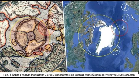 Карта меркатора гиперборея