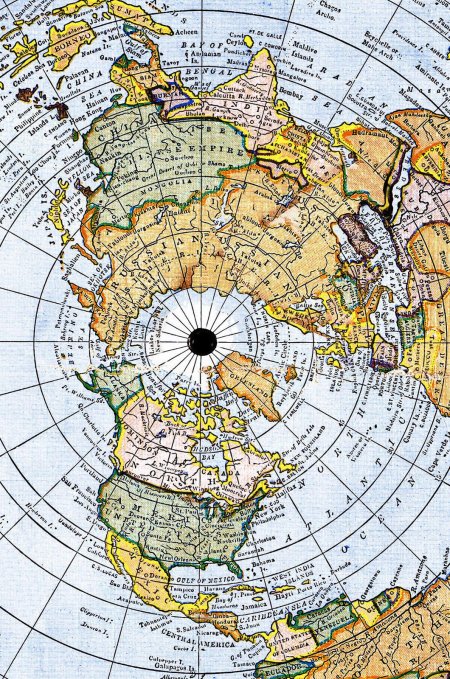 Плоская земля карта gleason