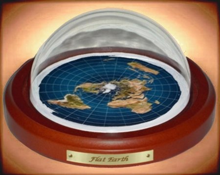 Глобус плоской земли
