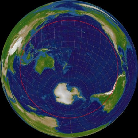 Равновеликая поперечная азимутальная ламберта
