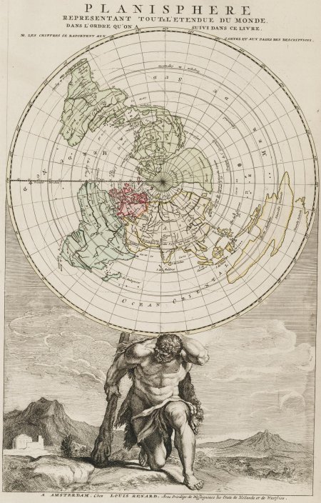 Старинная карта