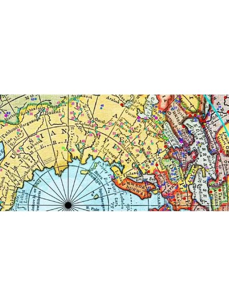 Карта плоской земли александра глиссона