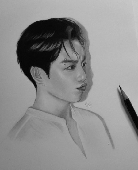 Портрет бтс jungkook