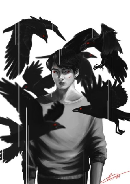 Темный арт чонгука