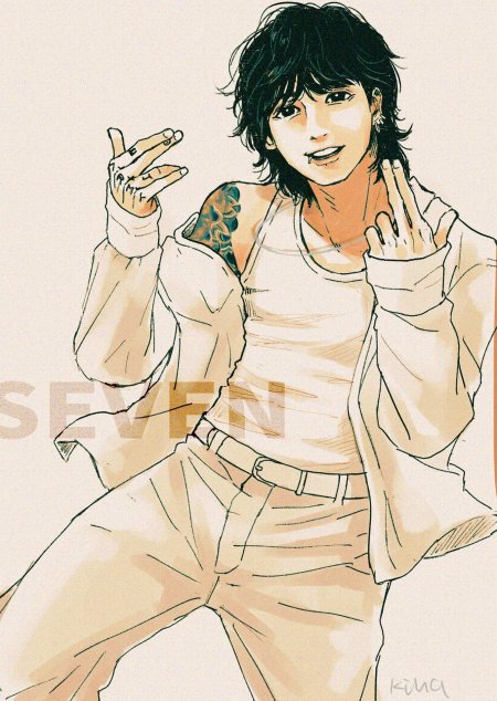 Рисунки чонгука