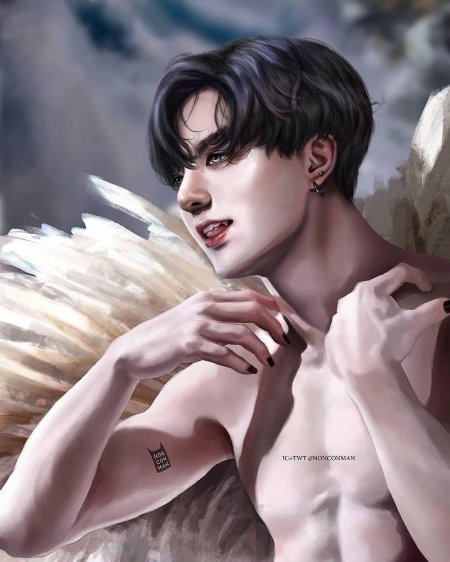 Тэхен ангел чонгук демон