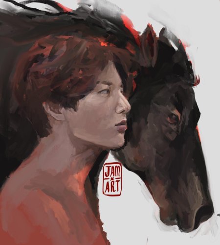 Jamxart арты бтс