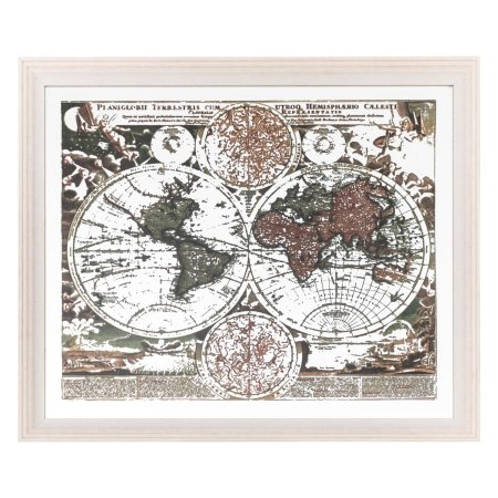 Иоганн баптист гоманн карта мира