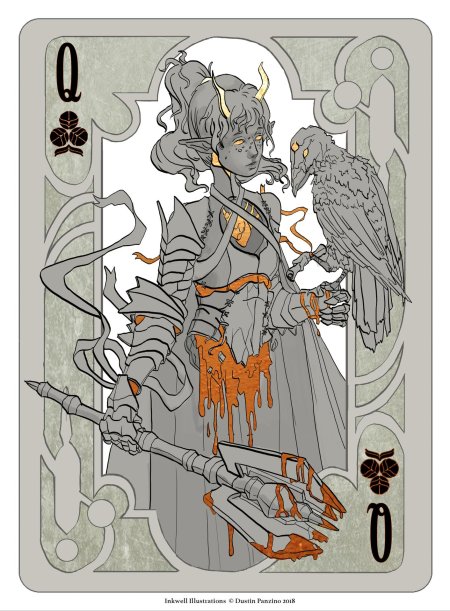 Колода карт фэнтези арт