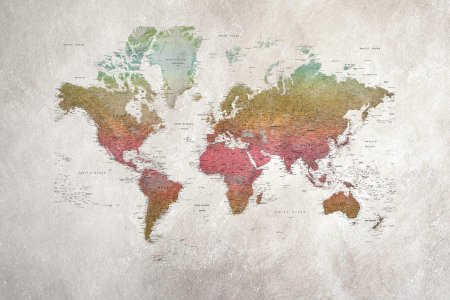 Карта мира фон для презентации