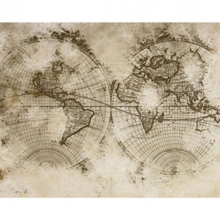 Старинная карта