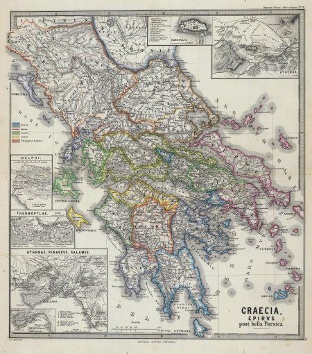 Древний эпир карта