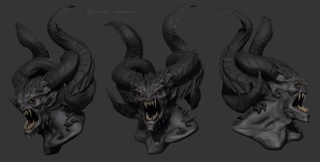 Демон d референс