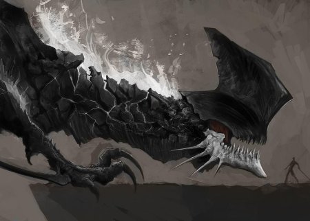 Дарк соулс разверстый дракон