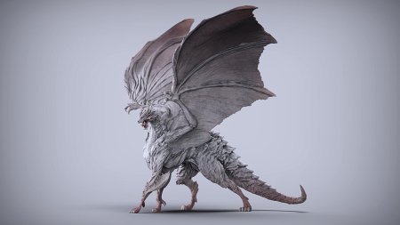 Дракон концепт арт
