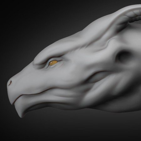 Д модель дракона