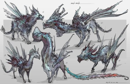 Концепты драконов