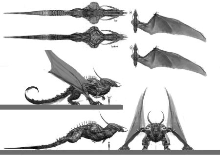 Крылья виверны референс