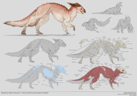 Концепт арт животные