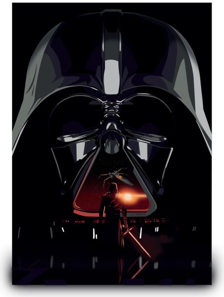 Постер звездные войны дарт вейдер