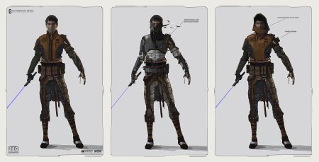 Звёздные войны концепт арт персонажей