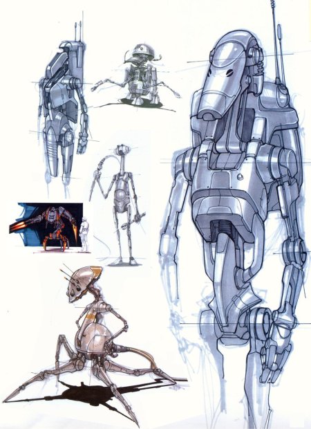 Дроид звездные войны концепт арт