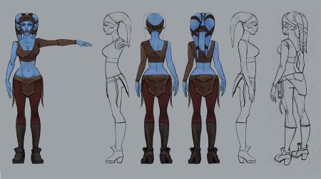 Звёздные войны концепт арт персонажей